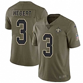Nike Saints 3 Bobby Hebert Olive Salute To Service Limited Jersey Dzhi,baseball caps,new era cap wholesale,wholesale hats